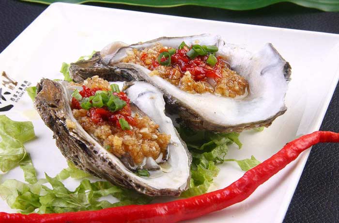 峰峰矿烤生蚝培训